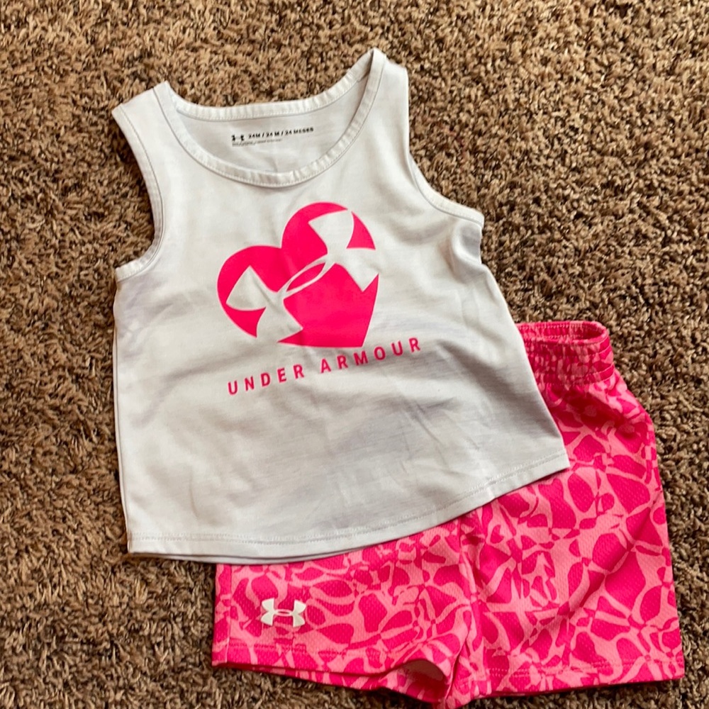 24 month Girl UnderArmour set